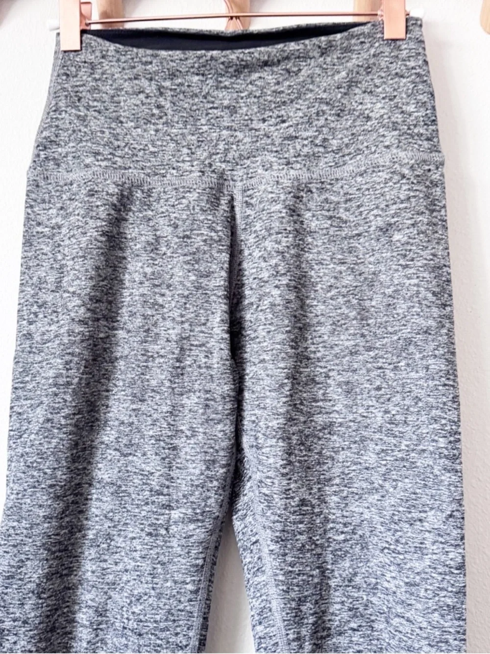 Beyond Yoga Space Dye Gray High-Rise Leggings